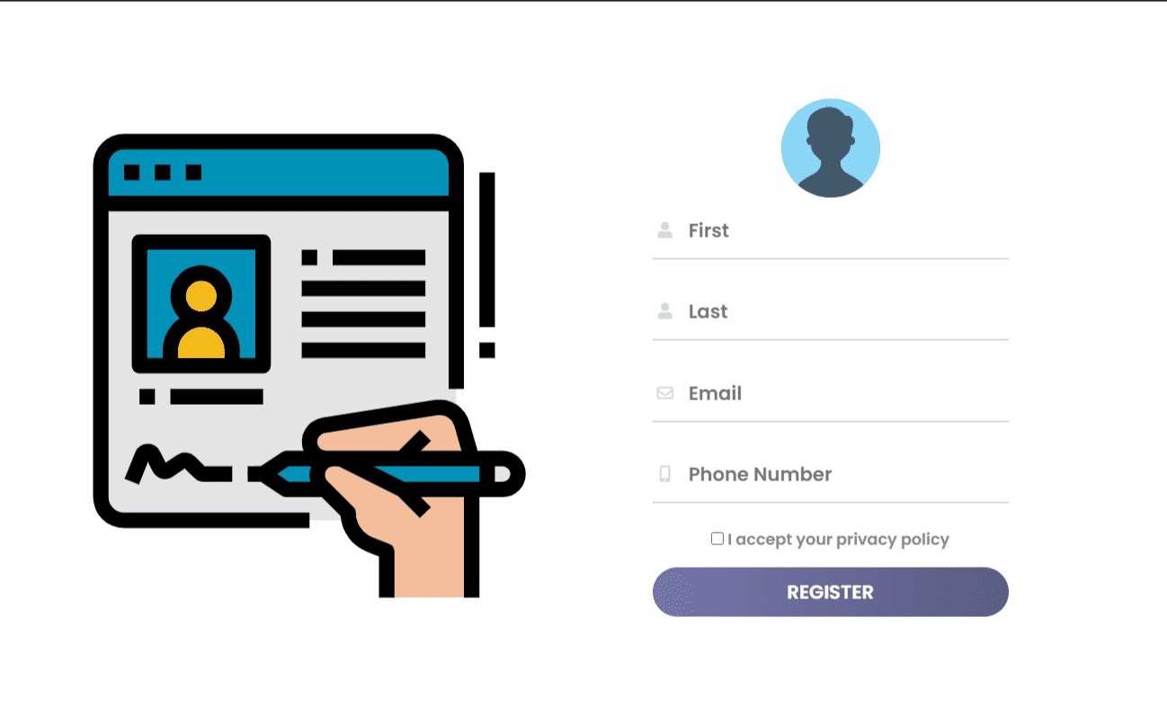 Responsive Sign In Page